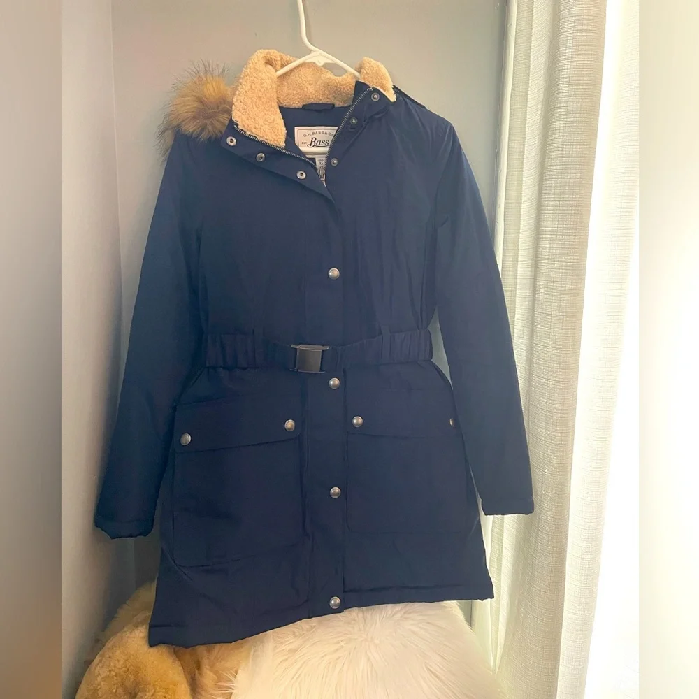 NWOT G.H Bass & Co Parka XS - Picture 1 of 9